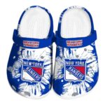 new york rangers splatter graphics clog best selling