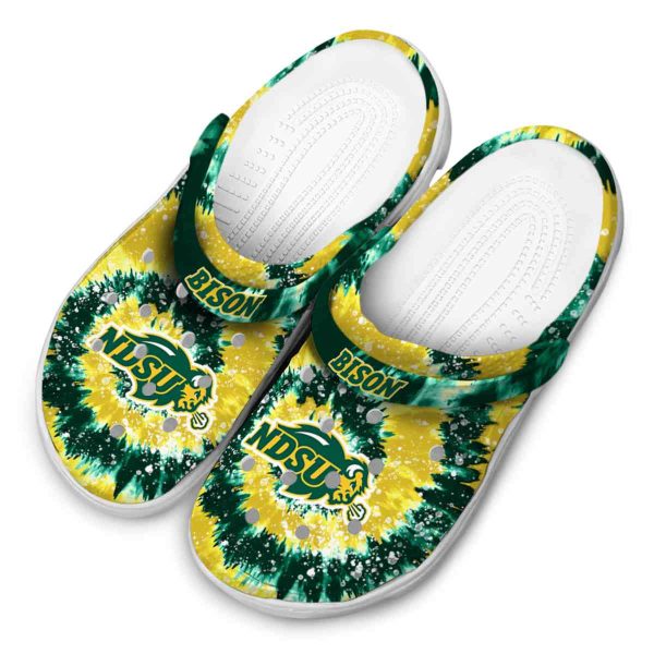 north dakota state bison radiant burst effect clog latest model