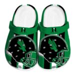 north texas mean green helmet stripes clog best selling