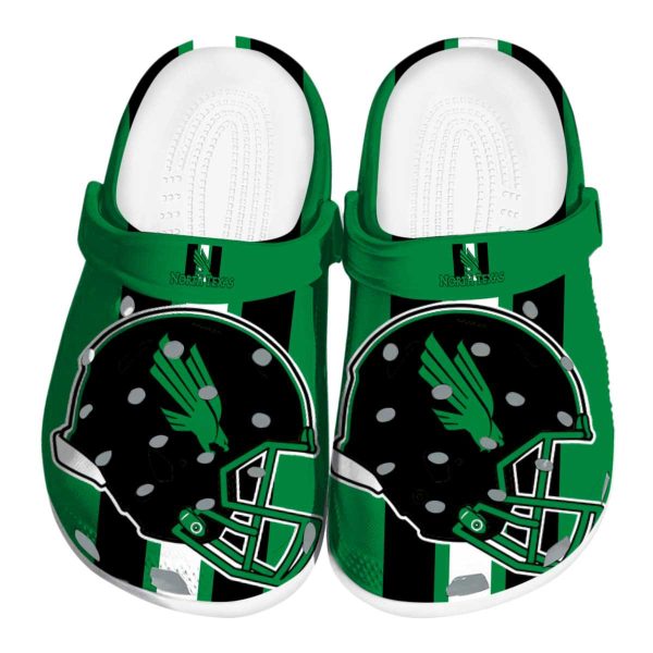 north texas mean green helmet stripes clog best selling