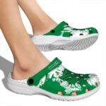 north texas mean green splatter graphics clog best selling