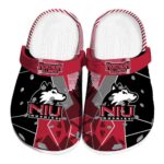 northern illinois huskies geometric background clog best selling