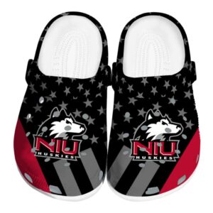northern illinois huskies stellar stripes theme clog best selling