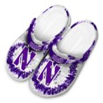 northwestern wildcats radiant burst effect clog best selling
