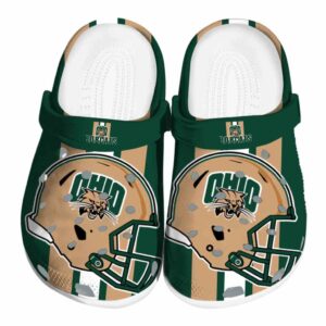 ohio bobcats helmet stripes clog best selling