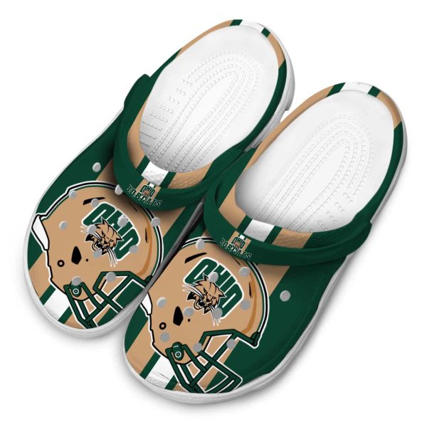 ohio bobcats helmet stripes clog latest model