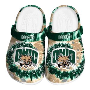 ohio bobcats radiant burst effect clog best selling
