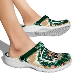 ohio bobcats radiant burst effect clog fashion forward