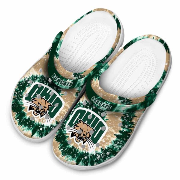 ohio bobcats radiant burst effect clog latest model