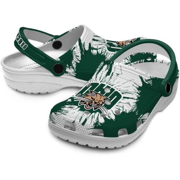 ohio bobcats splatter graphics clog high quality
