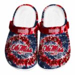 ole miss rebels radiant burst effect clog best selling