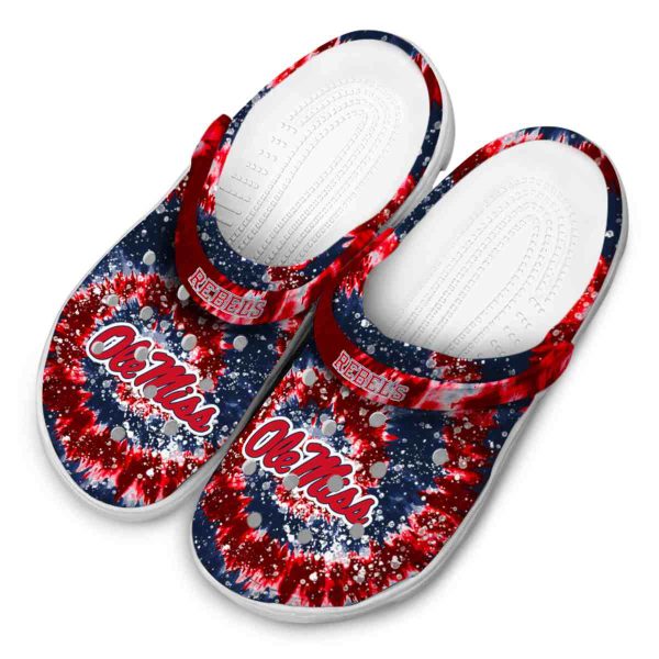 ole miss rebels radiant burst effect clog latest model