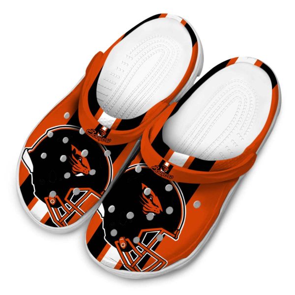 oregon state beavers helmet stripes clog latest model