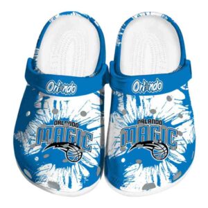 orlando magic splatter graphics clog best selling