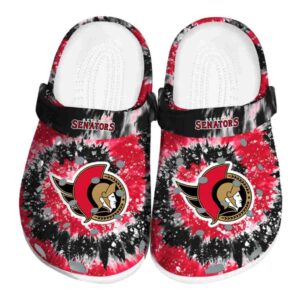 ottawa senators radiant burst effect clog best selling