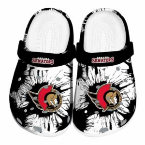 ottawa senators splatter graphics clog best selling