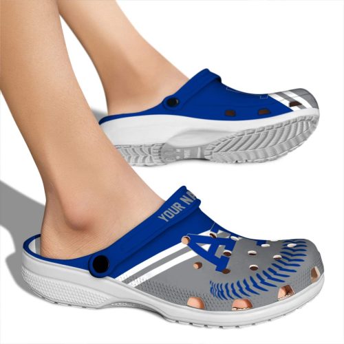 personalized air force falcons baseball motif clog fashion forward