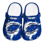 personalized air force falcons splash motif background clog best selling