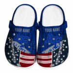 personalized air force falcons star spangled side pattern clog best selling