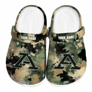 personalized akron zips camouflage craze clog best selling