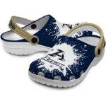 personalized akron zips splash art clog best selling