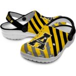 personalized appalachian state mountaineers star spangled graphic clog best selling