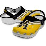 personalized appalachian state mountaineers striped accents clog best selling
