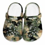 personalized arizona coyotes camouflage craze clog best selling