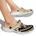 personalized army black knights football motif clog best selling