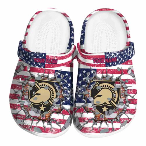personalized army black knights freedom splinter clog best selling