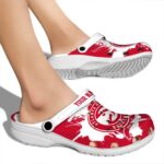 personalized atlanta hawks splatter pattern clog best selling