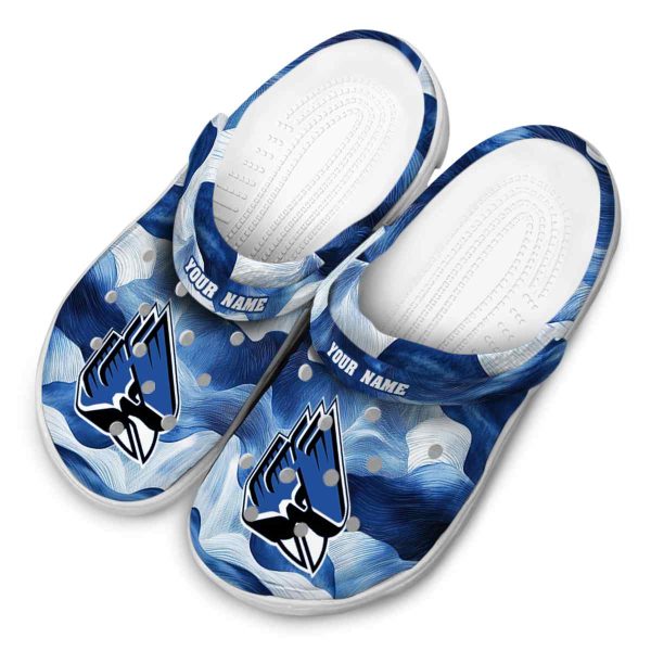 personalized ball state cardinals ocean waves clog latest model