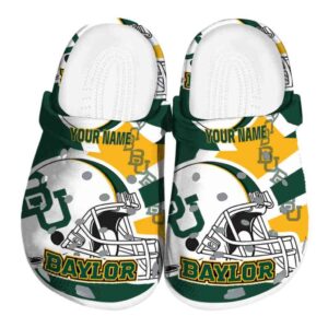 personalized baylor bears football helmet clog best selling