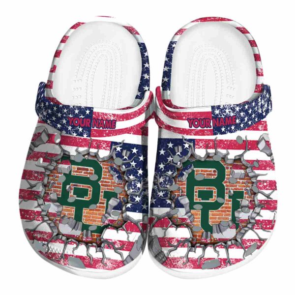 personalized baylor bears freedom splinter clog best selling