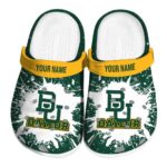 personalized baylor bears splash art clog best selling