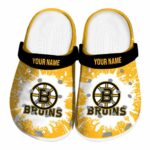 personalized boston bruins splash art clog best selling