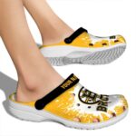 personalized boston bruins splash art clog best selling