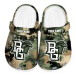 personalized bowling green falcons camouflage craze clog best selling