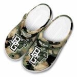 personalized bowling green falcons camouflage craze clog best selling