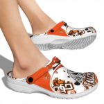 personalized bowling green falcons football helmet clog best selling