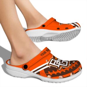 personalized bowling green falcons football motif clog fashion forward