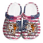 Personalized Bowling Green Falcons Freedom Splinter Clog 1 personalized bowling green falcons freedom splinter clog best selling