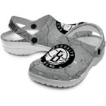 personalized brooklyn nets cracked texture clog best selling