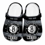 personalized brooklyn nets paint splatter graphics clog best selling