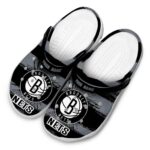 personalized brooklyn nets paint splatter graphics clog best selling