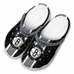 personalized brooklyn nets vertical stripes clog best selling