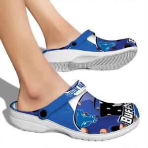 personalized buffalo bulls baseball helmet clog fashion forward