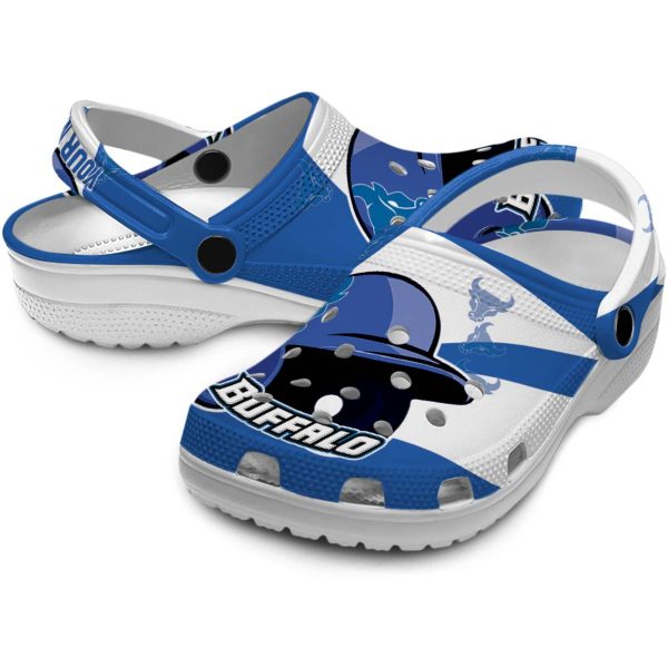 personalized buffalo bulls baseball helmet clog high quality