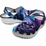 personalized buffalo bulls galaxy swirl clog best selling