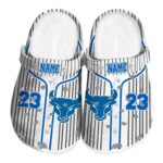 personalized buffalo bulls pinstripe pattern clog best selling